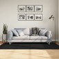 vidaXL Alfombra de pelo corto suave lavable HUARTE negro 100x200 cm vidaXL Alfombra de pelo corto suave lavable HUARTE negro 100x200 cm