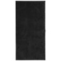 vidaXL Alfombra de pelo corto suave lavable HUARTE negro 100x200 cm vidaXL Alfombra de pelo corto suave lavable HUARTE negro 100x200 cm