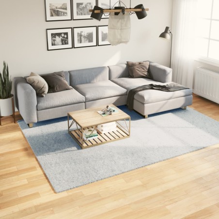 vidaXL Alfombra de pelo corto suave lavable HUARTE azul 200x280 cm