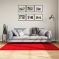 vidaXL Alfombra de pelo corto suave lavable HUARTE rojo 120x170 cm vidaXL Alfombra de pelo corto suave lavable HUARTE rojo 120x170 cm