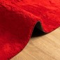 vidaXL Alfombra de pelo corto suave lavable HUARTE rojo 80x200 cm vidaXL Alfombra de pelo corto suave lavable HUARTE rojo 80x200 cm
