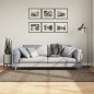 vidaXL Alfombra pelo largo aspecto brillante ISTAN gris 140x200 cm