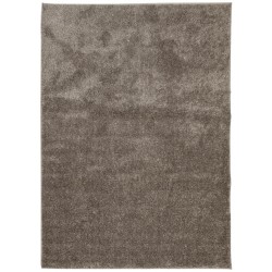 vidaXL Alfombra pelo largo aspecto brillante ISTAN gris 240x340 cm