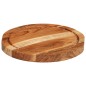 vidaXL Tabla de cortar madera maciza de acacia Ø25x2,5 cm vidaXL Tabla de cortar madera maciza de acacia Ø25x2,5 cm