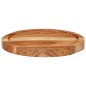 vidaXL Tabla de cortar madera maciza de acacia Ø25x2,5 cm vidaXL Tabla de cortar madera maciza de acacia Ø25x2,5 cm