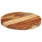 vidaXL Tabla de cortar madera maciza de acacia Ø25x2,5 cm vidaXL Tabla de cortar madera maciza de acacia Ø25x2,5 cm