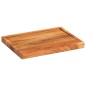 vidaXL Tabla de cortar madera maciza de acacia 43x32x3,5 cm vidaXL Tabla de cortar madera maciza de acacia 43x32x3,5 cm