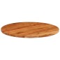 vidaXL Tablero de mesa redondo madera maciza de acacia Ø90x2,5 cm vidaXL Tablero de mesa redondo madera maciza de acacia Ø90x2,5 cm