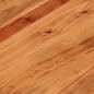 vidaXL Tablero de mesa redondo madera maciza de acacia Ø80x2,5 cm