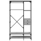 vidaXL Armario con cajones madera ingeniería gris Sonoma 100x40x180 cm vidaXL Armario con cajones madera ingeniería gris Sonoma 100x40x180 cm