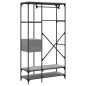vidaXL Armario con cajones madera ingeniería gris Sonoma 100x40x180 cm vidaXL Armario con cajones madera ingeniería gris Sonoma 100x40x180 cm