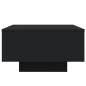vidaXL Mesa de centro madera de ingeniería negro 55x55x31 cm vidaXL Mesa de centro madera de ingeniería negro 55x55x31 cm