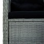 vidaXL Juego de comedor para jardín 3 piezas gris claro vidaXL Juego de comedor para jardín 3 piezas gris claro