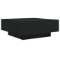 vidaXL Mesa de centro madera de ingeniería negro 80x80x31 cm vidaXL Mesa de centro madera de ingeniería negro 80x80x31 cm