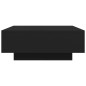 vidaXL Mesa de centro madera de ingeniería negro 80x80x31 cm vidaXL Mesa de centro madera de ingeniería negro 80x80x31 cm
