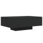 vidaXL Mesa de centro con luces LED negro 85x55x31 cm vidaXL Mesa de centro con luces LED negro 85x55x31 cm