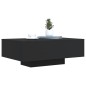 vidaXL Mesa de centro con luces LED negro 85x55x31 cm vidaXL Mesa de centro con luces LED negro 85x55x31 cm
