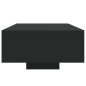 vidaXL Mesa de centro con luces LED negro 85x55x31 cm vidaXL Mesa de centro con luces LED negro 85x55x31 cm