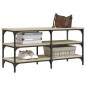 vidaXL Banco zapatero madera de ingeniería roble Sonoma 100x38,5x49 cm vidaXL Banco zapatero madera de ingeniería roble Sonoma 100x38,5x49 cm