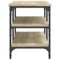 vidaXL Banco zapatero madera de ingeniería roble Sonoma 100x38,5x49 cm vidaXL Banco zapatero madera de ingeniería roble Sonoma 100x38,5x49 cm