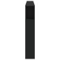 vidaXL Cabecero con LED madera de ingeniería negro 200x18,5x103,5 cm vidaXL Cabecero con LED madera de ingeniería negro 200x18,5x103,5 cm