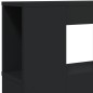 vidaXL Cabecero con LED madera de ingeniería negro 200x18,5x103,5 cm vidaXL Cabecero con LED madera de ingeniería negro 200x18,5x103,5 cm