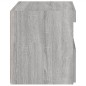 vidaXL Mesitas de noche con luces LED 2 uds gris Sonoma 50x40x45 cm vidaXL Mesitas de noche con luces LED 2 uds gris Sonoma 50x40x45 cm