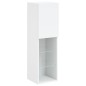 vidaXL Mueble para TV con luces LED blanco 30,5x30x102 cm vidaXL Mueble para TV con luces LED blanco 30,5x30x102 cm