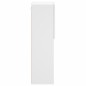 vidaXL Mueble para TV con luces LED blanco 30,5x30x102 cm vidaXL Mueble para TV con luces LED blanco 30,5x30x102 cm