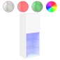 vidaXL Mueble para TV con luces LED blanco 40,5x30x102 cm vidaXL Mueble para TV con luces LED blanco 40,5x30x102 cm