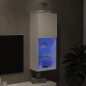 vidaXL Mueble para TV con luces LED blanco 40,5x30x102 cm vidaXL Mueble para TV con luces LED blanco 40,5x30x102 cm