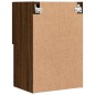 vidaXL Mueble para TV con luces LED roble marrón 40,5x30x60 cm vidaXL Mueble para TV con luces LED roble marrón 40,5x30x60 cm