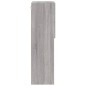 vidaXL Mueble para TV con luces LED gris Sonoma 40,5x30x102 cm vidaXL Mueble para TV con luces LED gris Sonoma 40,5x30x102 cm