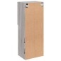 vidaXL Mueble para TV con luces LED gris Sonoma 40,5x30x102 cm vidaXL Mueble para TV con luces LED gris Sonoma 40,5x30x102 cm