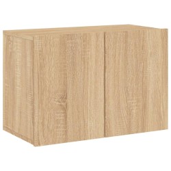 vidaXL Mueble para TV de pared roble Sonoma 60x30x41 cm