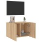 vidaXL Mueble para TV de pared roble Sonoma 60x30x41 cm vidaXL Mueble para TV de pared roble Sonoma 60x30x41 cm