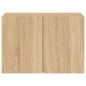 vidaXL Mueble para TV de pared roble Sonoma 60x30x41 cm vidaXL Mueble para TV de pared roble Sonoma 60x30x41 cm