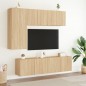 vidaXL Mueble para TV de pared roble Sonoma 60x30x41 cm vidaXL Mueble para TV de pared roble Sonoma 60x30x41 cm