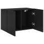 vidaXL Mueble para TV de pared negro 60x30x41 cm vidaXL Mueble para TV de pared negro 60x30x41 cm