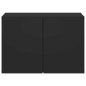 vidaXL Mueble para TV de pared negro 60x30x41 cm vidaXL Mueble para TV de pared negro 60x30x41 cm