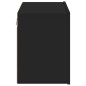 vidaXL Mueble para TV de pared negro 60x30x41 cm vidaXL Mueble para TV de pared negro 60x30x41 cm