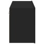 vidaXL Mueble para TV de pared negro 80x30x41 cm