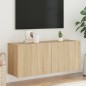 vidaXL Mueble para TV de pared roble Sonoma 100x30x41 cm vidaXL Mueble para TV de pared roble Sonoma 100x30x41 cm