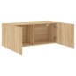 vidaXL Mueble para TV de pared roble Sonoma 100x30x41 cm vidaXL Mueble para TV de pared roble Sonoma 100x30x41 cm