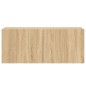 vidaXL Mueble para TV de pared roble Sonoma 100x30x41 cm vidaXL Mueble para TV de pared roble Sonoma 100x30x41 cm