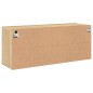 vidaXL Mueble para TV de pared roble Sonoma 100x30x41 cm vidaXL Mueble para TV de pared roble Sonoma 100x30x41 cm