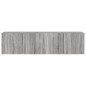 vidaXL Muebles para TV de pared 2 unidades gris Sonoma 80x30x41 cm vidaXL Muebles para TV de pared 2 unidades gris Sonoma 80x30x41 cm