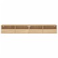 vidaXL Muebles de pared para TV 2 uds madera roble Sonoma 100x30x30 cm vidaXL Muebles de pared para TV 2 uds madera roble Sonoma 100x30x30 cm