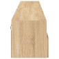 vidaXL Muebles de pared para TV 2 uds madera roble Sonoma 100x30x30 cm vidaXL Muebles de pared para TV 2 uds madera roble Sonoma 100x30x30 cm