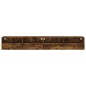 vidaXL Muebles de pared de TV 2 uds madera roble ahumado 100x30x30 cm vidaXL Muebles de pared de TV 2 uds madera roble ahumado 100x30x30 cm